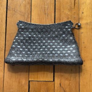 Vintage Metal Mesh Whiting and Davis Co clutch